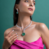 The Eternal Sovereign Collar | white-gold necklace with EF color and VVS-VS clarity diamonds