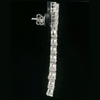 The Lunar Chandelier | white-gold earrings with EF color and VVS-VS clarity diamonds