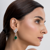 The Royal Flush Solitaires | white-gold earrings with EF color and VVS-VS clarity diamonds