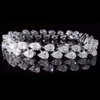 The Celestial Rain | white-gold bracelet with EF color and VVS-VS clarity diamonds
