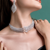 The Celestial Star | white-gold necklace with EF color and VVS-VS clarity diamonds