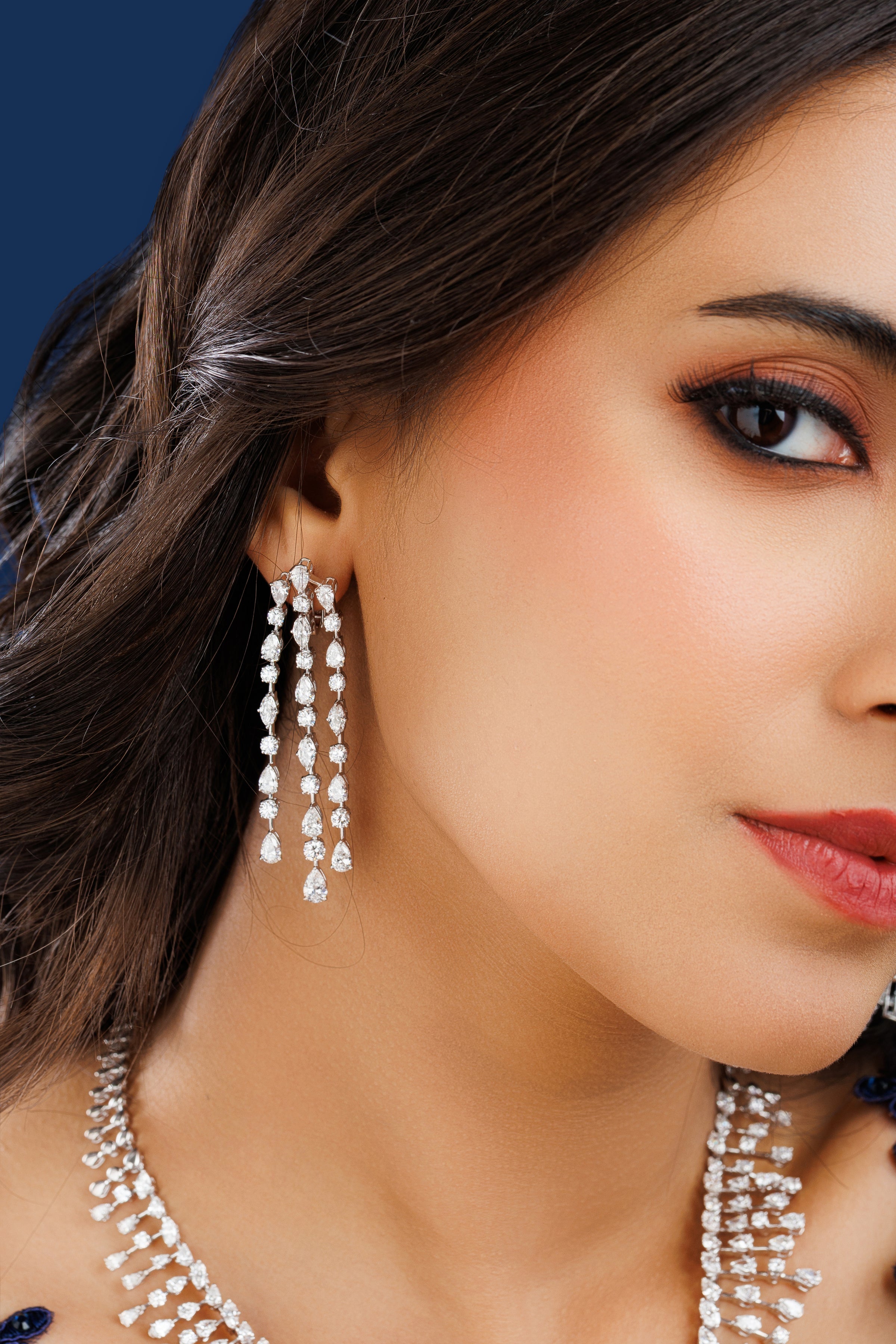 Lumethra Cascade Earrings