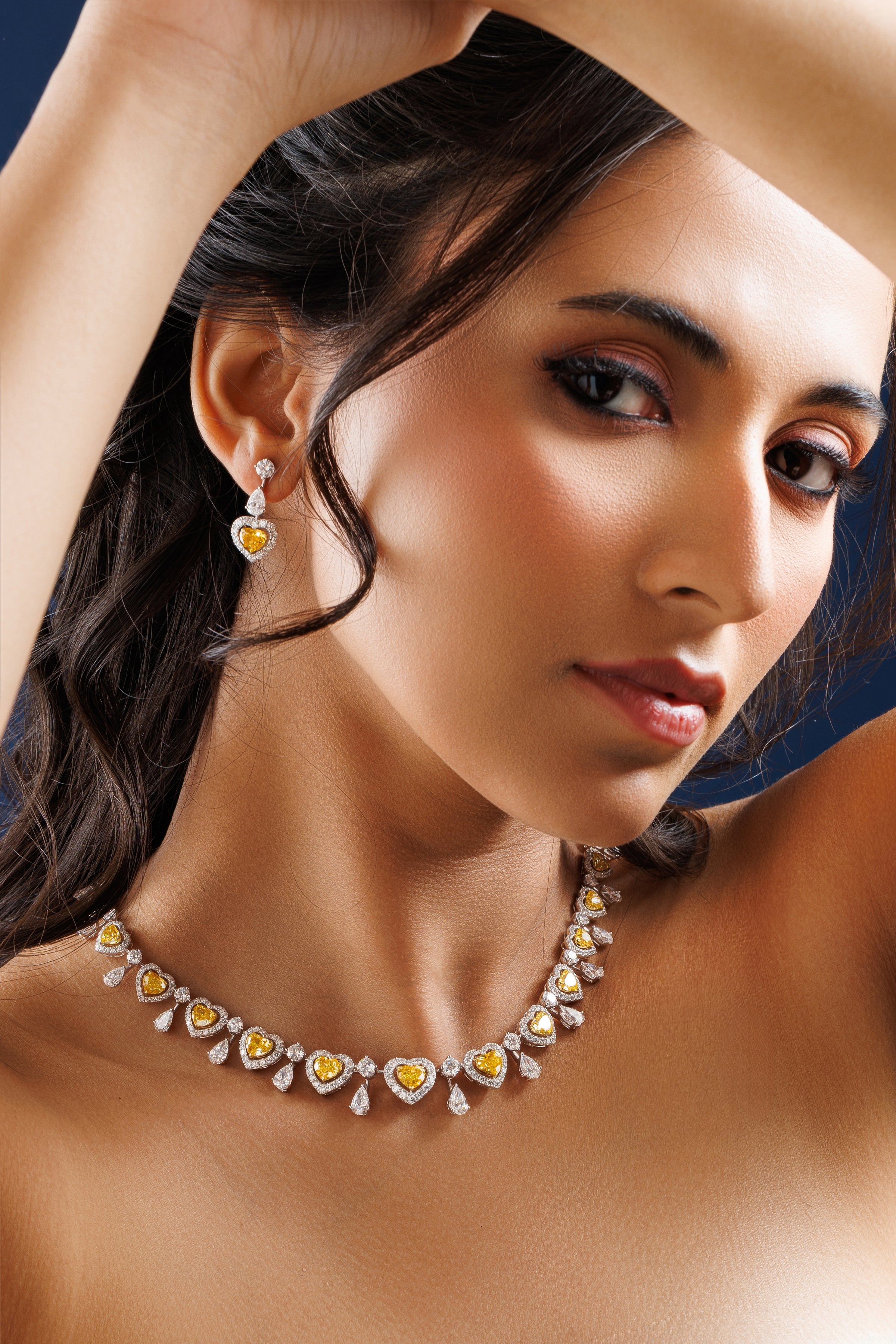 Celestine Heartweave Earrings