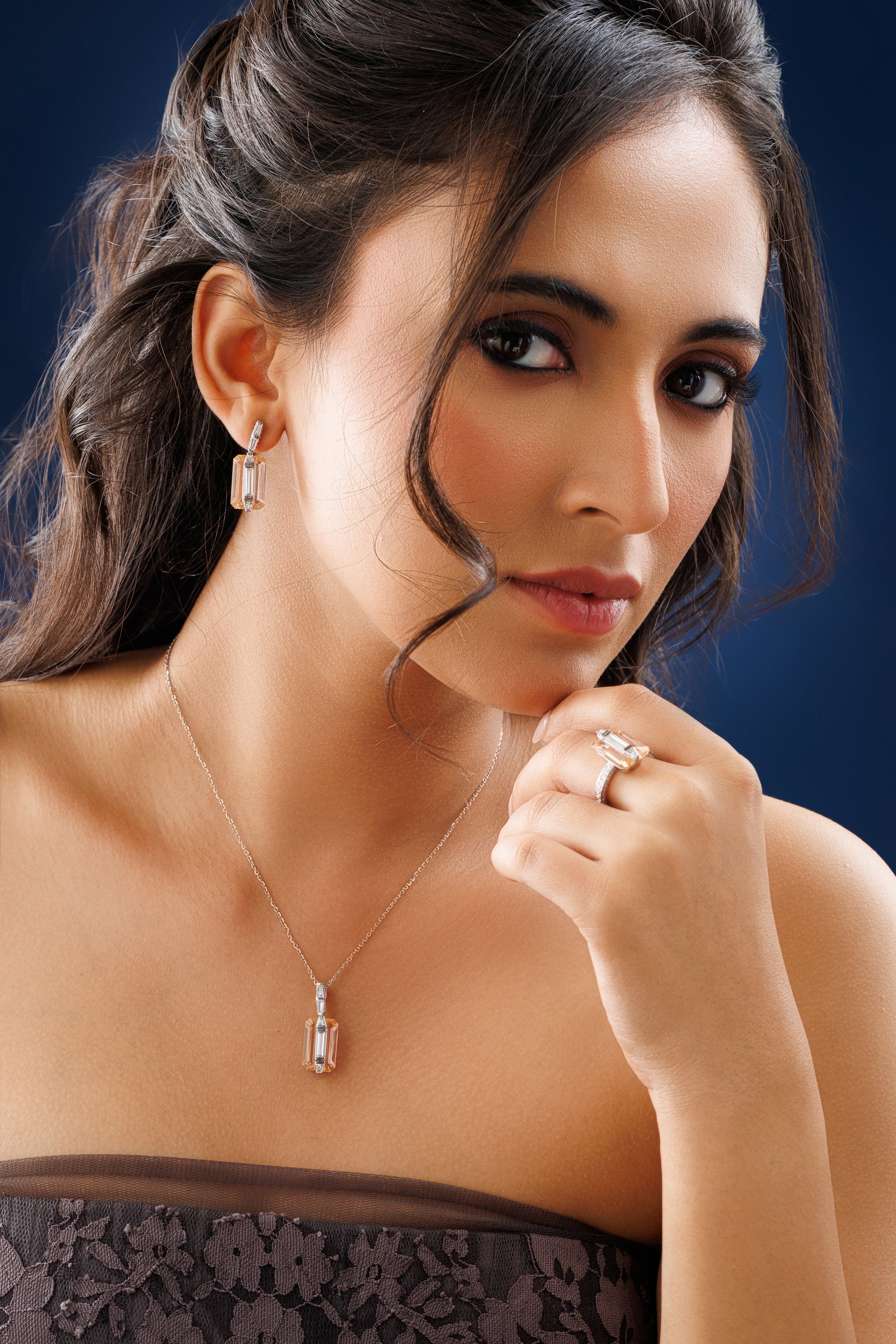 Aurelian Émeraude Apex Ring