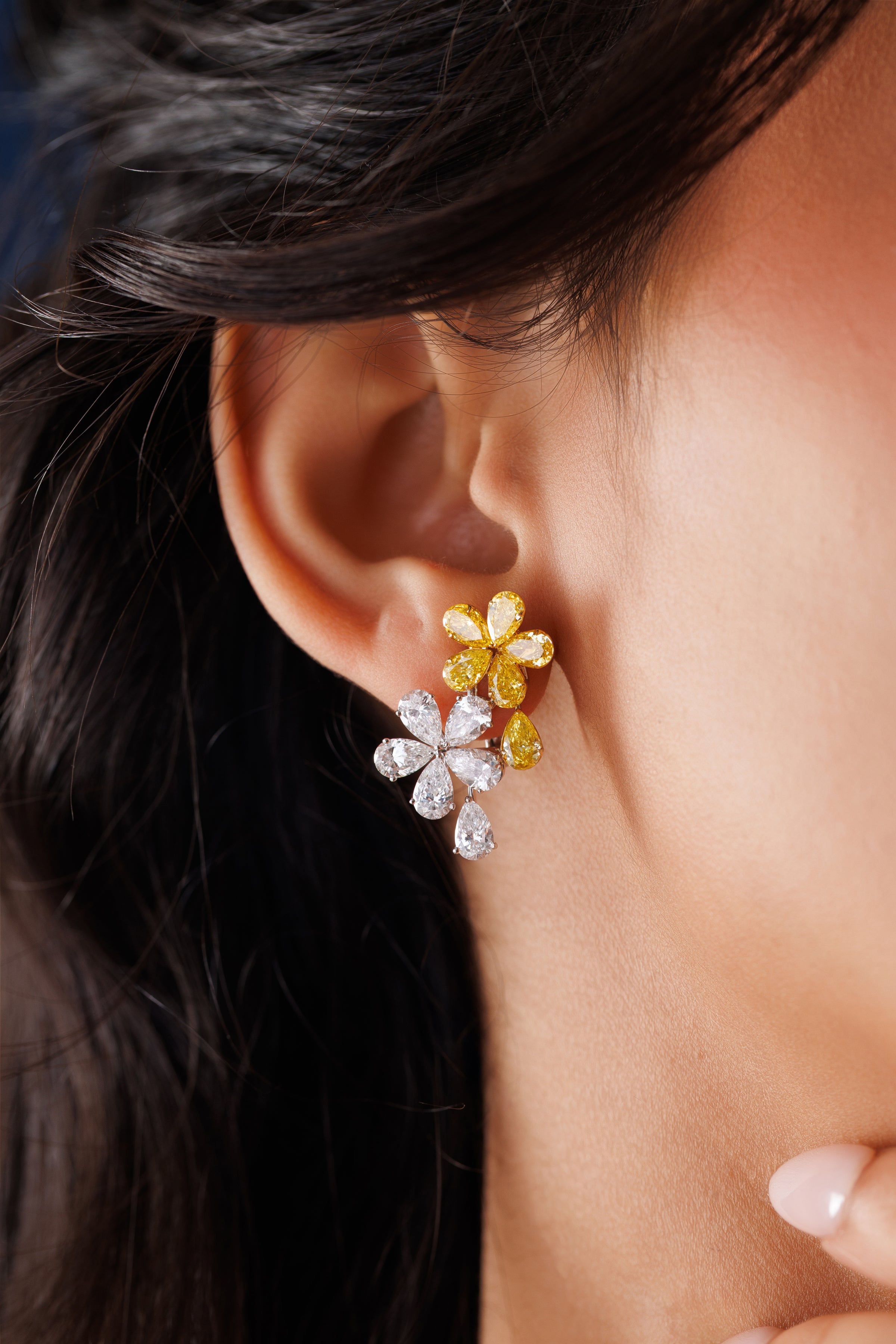 Aurielle Twin Bloom Earrings