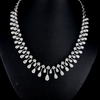 The Stellar Radiance | white-gold necklace with EFG color and VVS-VS clarity diamonds