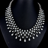 The Diamond Monsoon Gem Strand | white-gold necklace with EF color and VVS-VS clarity diamonds