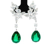 The Royal Flush Solitaires | white-gold earrings with EF color and VVS-VS clarity diamonds