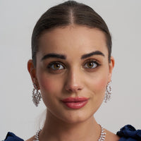 The Stellar Constellation | white-gold earrings with EF color and VVS-VS clarity diamonds