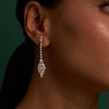 The Moonlight Serenade | white-gold earrings with EF color and VVS-VS clarity diamonds