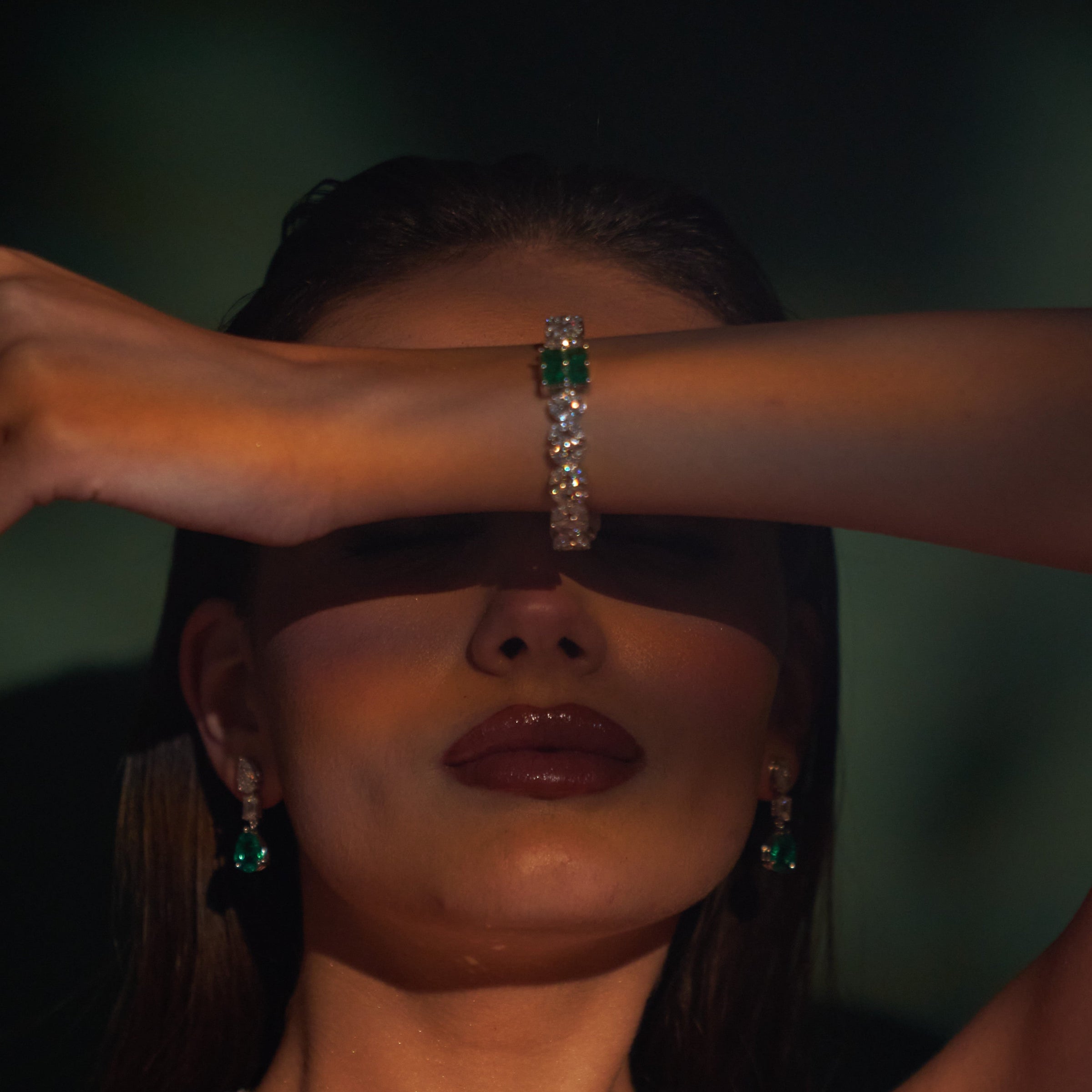 The Majestic Constellation | white-gold bracelet with EF color and VVS-VS clarity diamonds