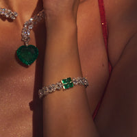 The Majestic Constellation | white-gold bracelet with EF color and VVS-VS clarity diamonds