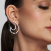 The Radiant Essence | white-gold earrings with EF color and VVS-VS clarity diamonds