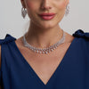 The Stellar Radiance | white-gold necklace with EFG color and VVS-VS clarity diamonds
