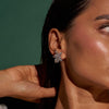 The Crystal Royale | white-gold earrings with EF color and VVS-VS clarity diamonds