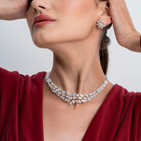 The Royal Sweetness | white-gold necklace with EF color and VVS-VS clarity diamonds