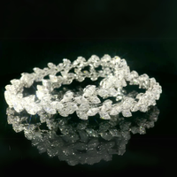 The Crown Jewels Bangle | white-gold Bangle with EF color and VVS-VS clarity diamonds
