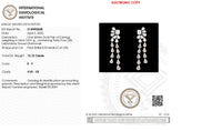The Diamond Embrace Couture | white-gold earrings with EF color and VVS-VS clarity diamonds