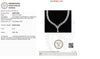 The Celestial Grace | white-gold necklace with EF color and VVS-VS clarity diamonds